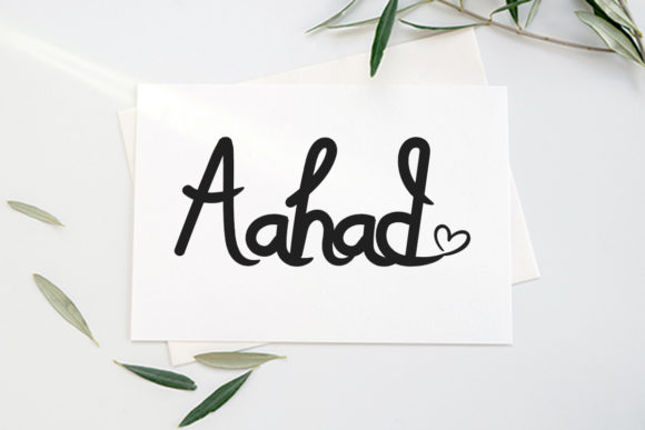 Aahad: The Unique Color Font for Modern Design