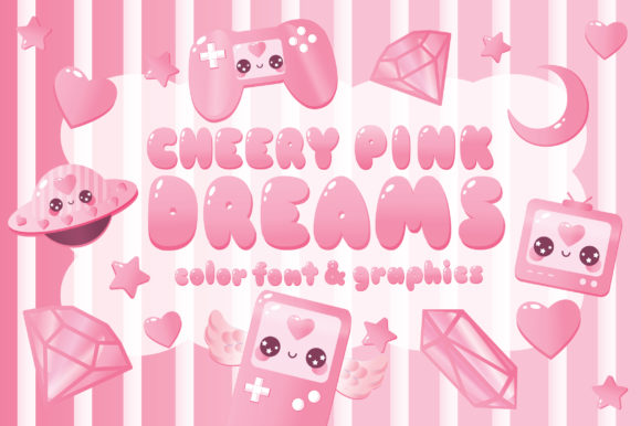 Bring Playful Energy to Your Projects with Cheery Pink Dreams