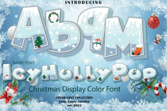 Bring the Magic of Winter into Your Designs with IcyHollyPop