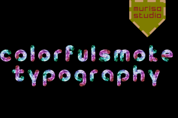 Colorfulsmoke: A Creative Font for Bold Visuals