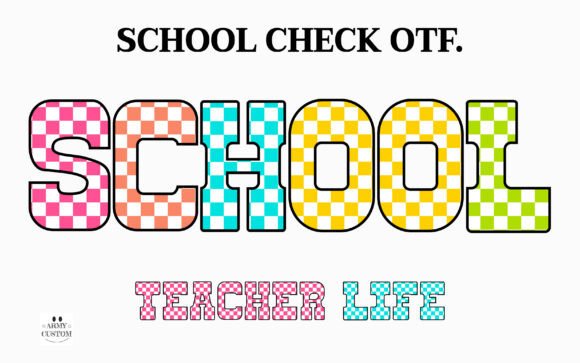 Designing with Energy: The School Check Typeface