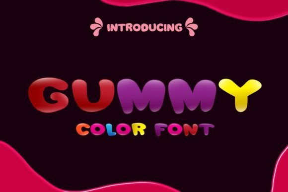 Gummy: The Color Font That Makes Designs Pop