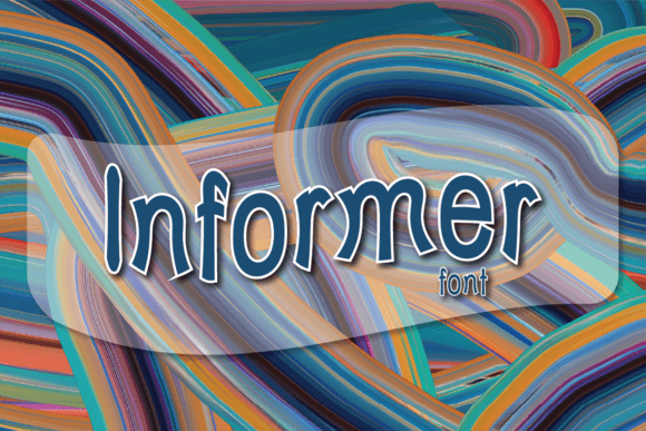 Informer: Your Go-To Typeface for Bold, Colorful Statements