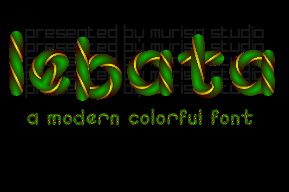 Infuse Playful Energy into Your Projects with the Lebata Font