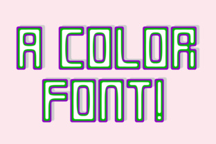 KayKhosrow: The Cubic Chromatic Display Typeface