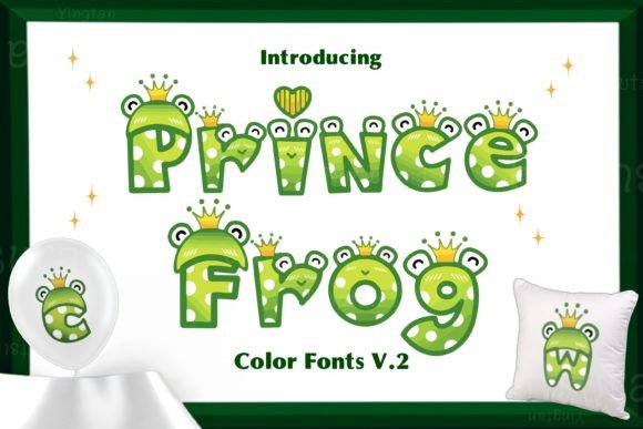 Prince Frog: A Playful Font for Creative Projects