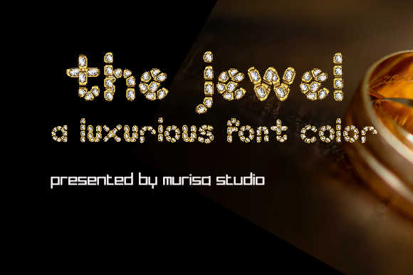 The Jewel: A Luxurious Color Font for Your Designs