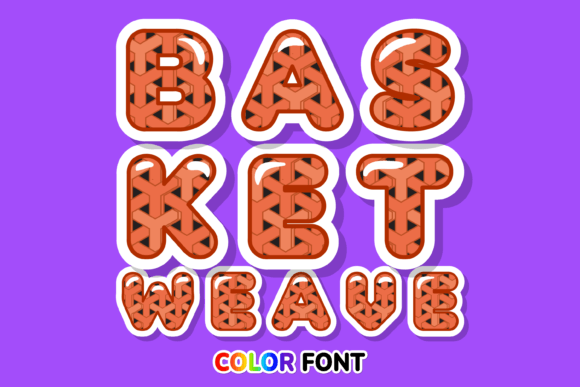 Understanding Basket Weave: A Creative Color Font Choice